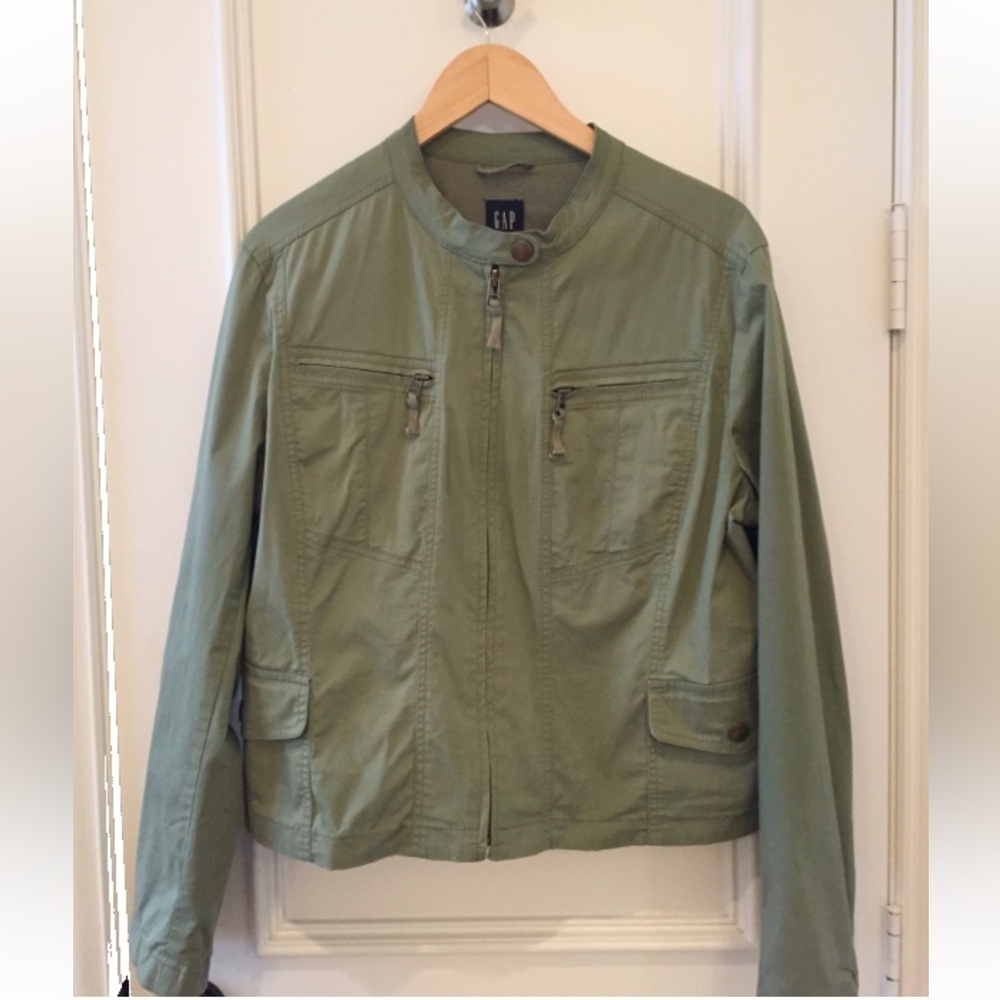 ☀️🔥GAP - Vintage Army Green Flight Jacket - XL